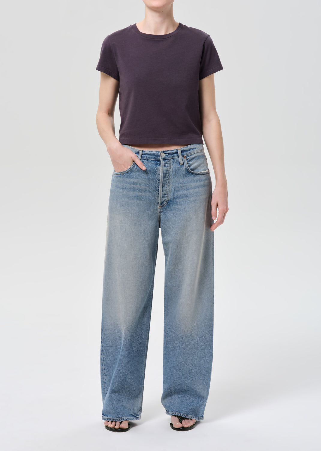 Low Slung Baggy Jeans