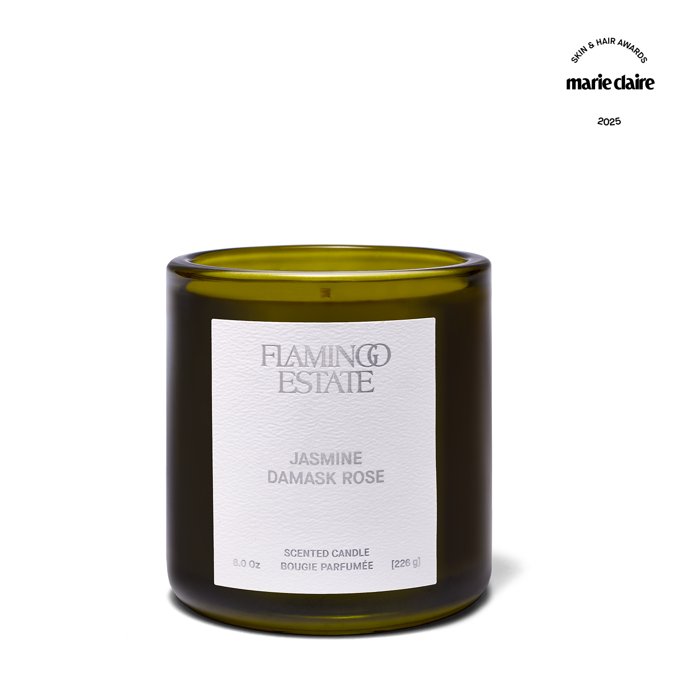 Night Blooming Jasmine & Damask Rose Candle