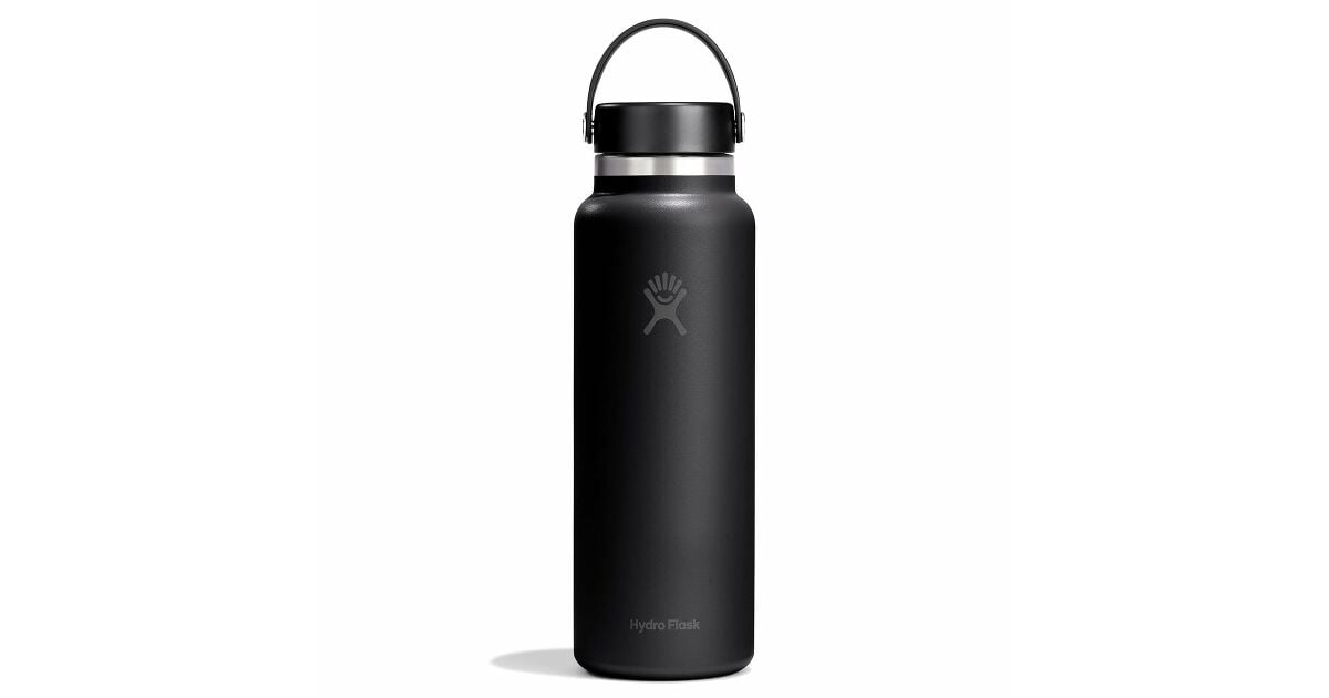 40 oz Wide Mouth Flex Straw Bottle